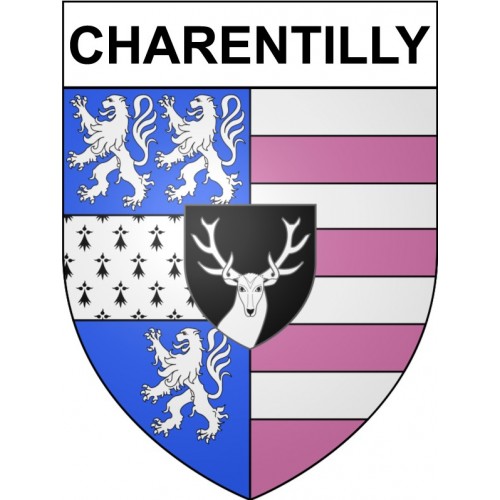 Pegatinas escudo de armas de Bazas adhesivo de la etiqueta engomada