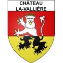 Château-la-Vallière 37 ville Stickers blason autocollant adhésif