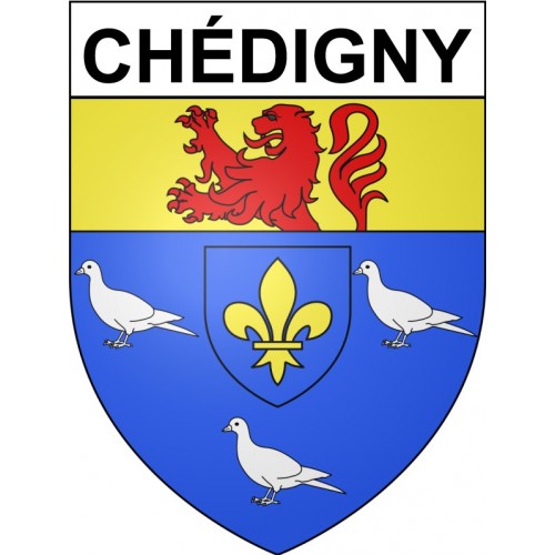 Stickers coat of arms Bazas adhesive sticker