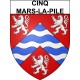Bazas Sticker wappen, gelsenkirchen, augsburg, klebender aufkleber