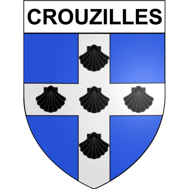 Stickers coat of arms Bazas adhesive sticker