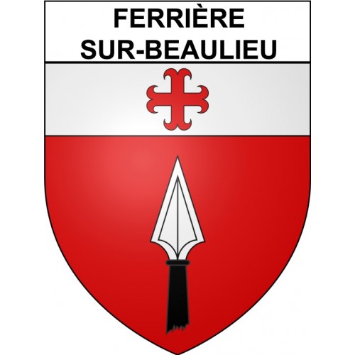 Stickers coat of arms Bazas adhesive sticker