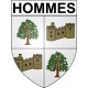 Hommes 37 ville Stickers blason autocollant adhésif