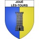 Joué-lès-Tours 37 ville Stickers blason autocollant adhésif