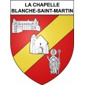 Stickers coat of arms La Chapelle-Blanche-Saint-Martin adhesive sticker