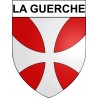 La Guerche 37 ville Stickers blason autocollant adhésif
