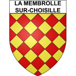 La Membrolle-sur-Choisille 37 ville Stickers blason autocollant adhésif