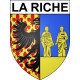 La Riche 37 ville Stickers blason autocollant adhésif