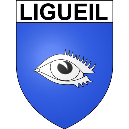 Stickers coat of arms Bazas adhesive sticker