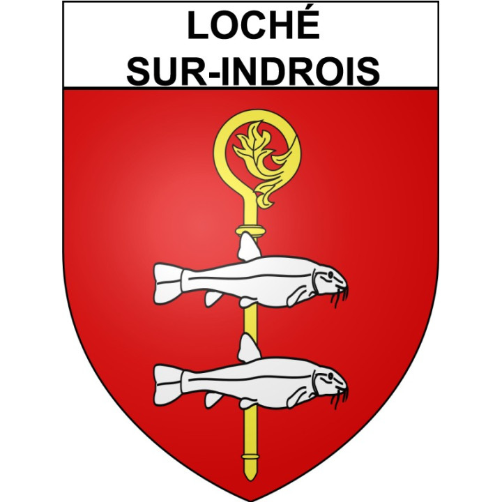 Stickers coat of arms Bazas adhesive sticker