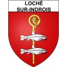 Stickers coat of arms Bazas adhesive sticker