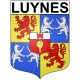 Luynes 37 ville Stickers blason autocollant adhésif