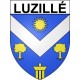Luzillé 37 ville Stickers blason autocollant adhésif