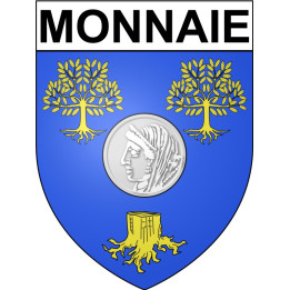 Stickers coat of arms Bazas adhesive sticker