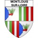 Montlouis-sur-Loire 37 ville Stickers blason autocollant adhésif