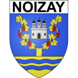Stickers coat of arms Bazas adhesive sticker