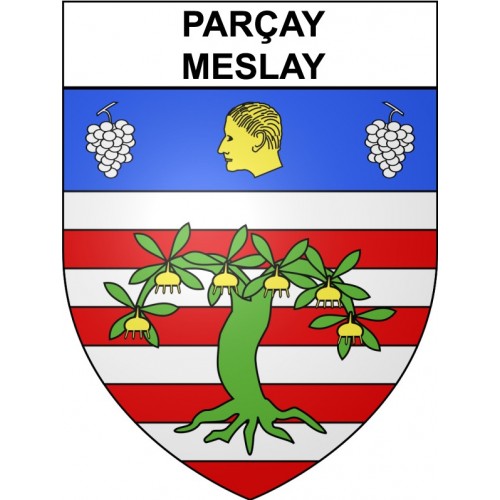 Stickers coat of arms Bazas adhesive sticker