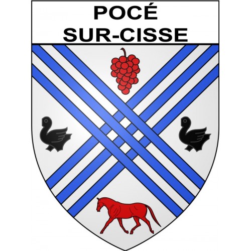 Stickers coat of arms Bazas adhesive sticker