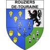 Rouziers-de-Touraine 37 ville Stickers blason autocollant adhésif