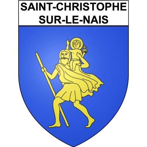 Stickers coat of arms Bazas adhesive sticker