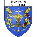 Stickers coat of arms Bazas adhesive sticker