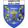 Saint-Cyr-sur-Loire 37 ville Stickers blason autocollant adhésif