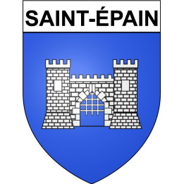 Stickers coat of arms Bazas adhesive sticker