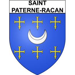 Stickers coat of arms Bazas adhesive sticker