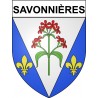 Stickers coat of arms Bazas adhesive sticker