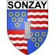 Bazas Sticker wappen, gelsenkirchen, augsburg, klebender aufkleber