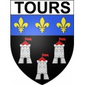 Tours Sticker wappen, gelsenkirchen, augsburg, klebender aufkleber