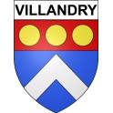 Stickers coat of arms Villandry adhesive sticker