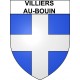 Villiers-au-Bouin 37 ville Stickers blason autocollant adhésif