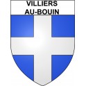 Villiers-au-Bouin 37 ville Stickers blason autocollant adhésif