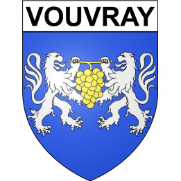 Vouvray 37 ville Stickers blason autocollant adhésif