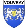 Vouvray 37 ville Stickers blason autocollant adhésif