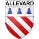 allevard 38 ville Stickers blason autocollant adhésif