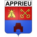 apprieu 38 ville Stickers blason autocollant adhésif