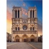 Notre-Dame de Paris cathédrale logo1 autocollant adhésif sticker