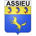 Bazas Sticker wappen, gelsenkirchen, augsburg, klebender aufkleber