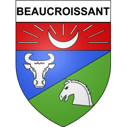 Stickers coat of arms Bazas adhesive sticker