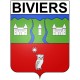 Stickers coat of arms Bazas adhesive sticker