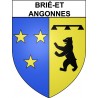 Bazas Sticker wappen, gelsenkirchen, augsburg, klebender aufkleber
