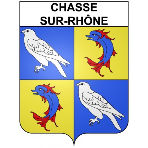 Stickers coat of arms Bazas adhesive sticker
