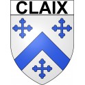 Stickers coat of arms Bazas adhesive sticker