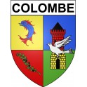 Stickers coat of arms Bazas adhesive sticker