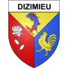 Stickers coat of arms Bazas adhesive sticker