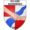 Bazas Sticker wappen, gelsenkirchen, augsburg, klebender aufkleber