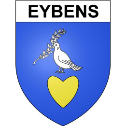 Stickers coat of arms Bazas adhesive sticker