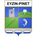 Bazas Sticker wappen, gelsenkirchen, augsburg, klebender aufkleber